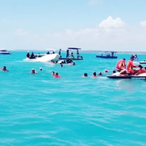 Turista paulista morre após naufrágio de catamarã em passeio turístico em Maragogi (AL)